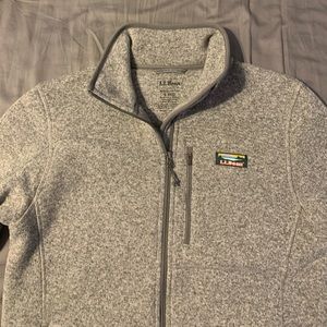 Men’s LL Bean fleece zip up jacket
